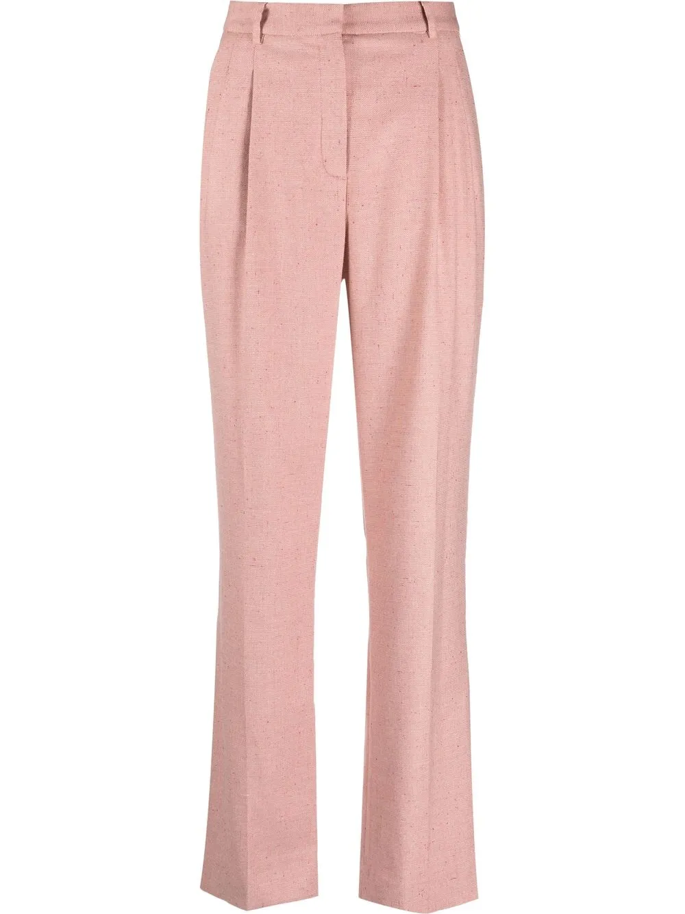 

The Garment straight-leg pleated trousers - Pink