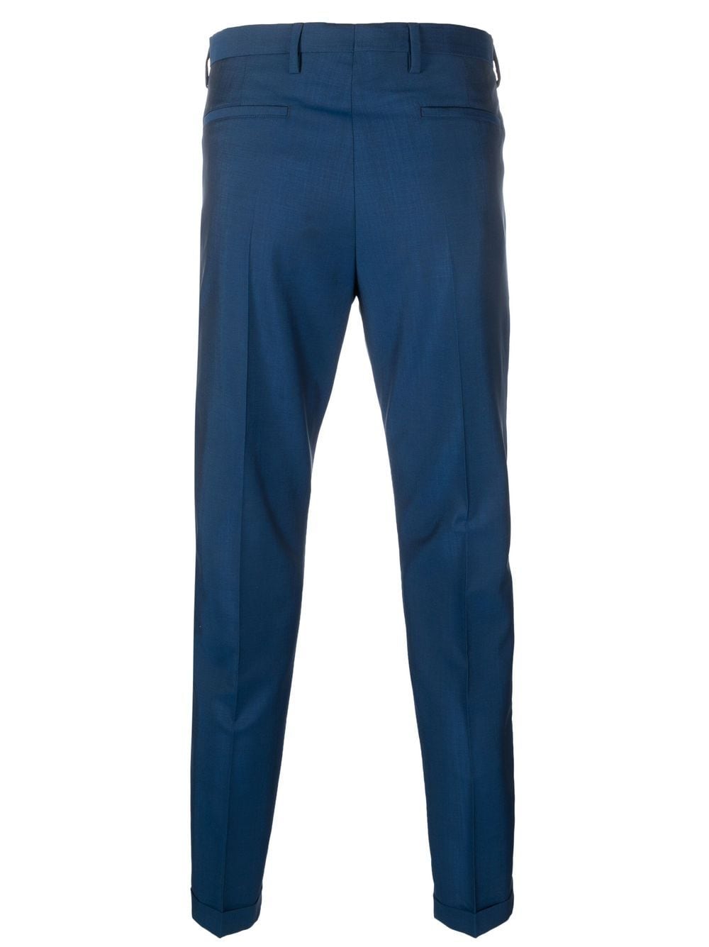 Shop Paul Smith Tailored Tapered-leg Trousers In Blue