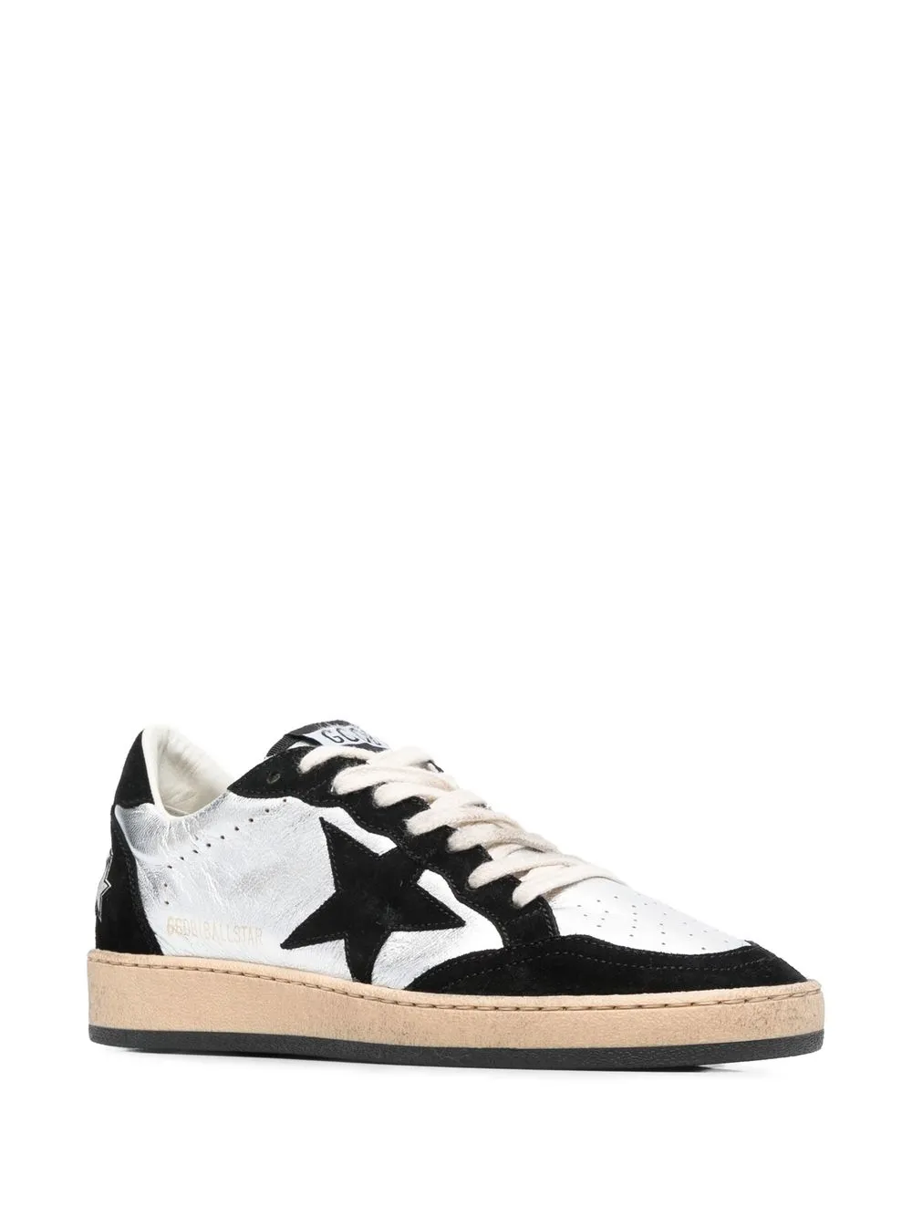 Golden Goose Super-Star high-top sneakers - Zwart