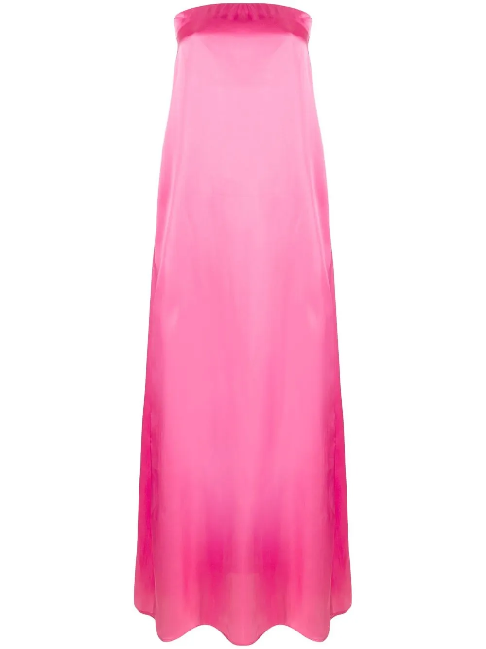 

Semicouture strapless shift dress - Pink