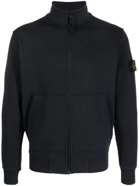 Stone Island - zip-up cotton cardigan