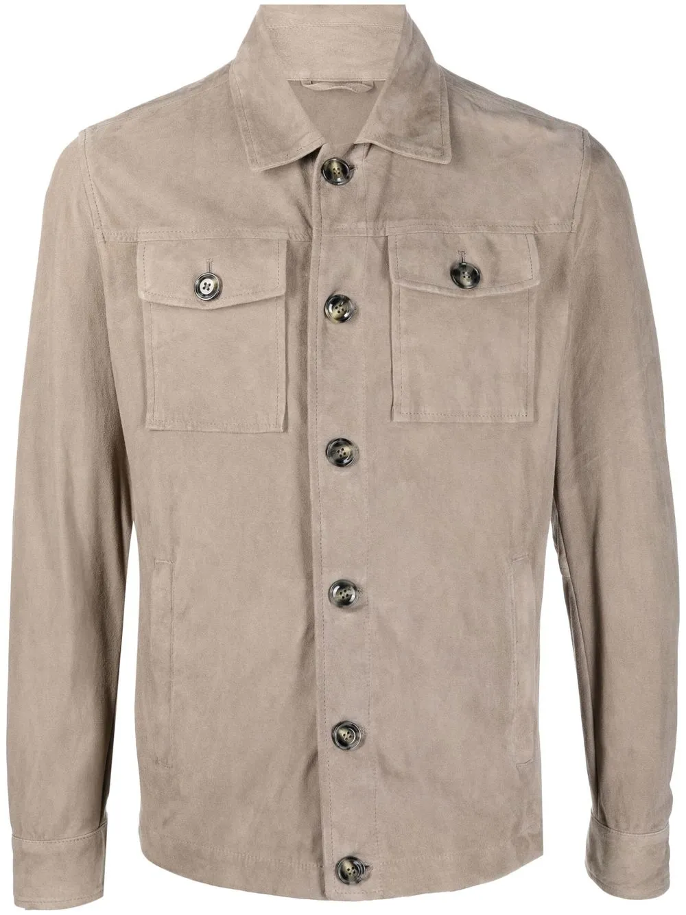 

Barba suede jacket - Brown