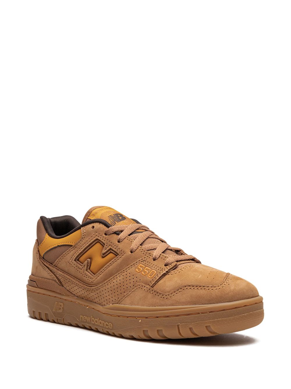 Shop New Balance 550 "wheat" Sneakers In Brown