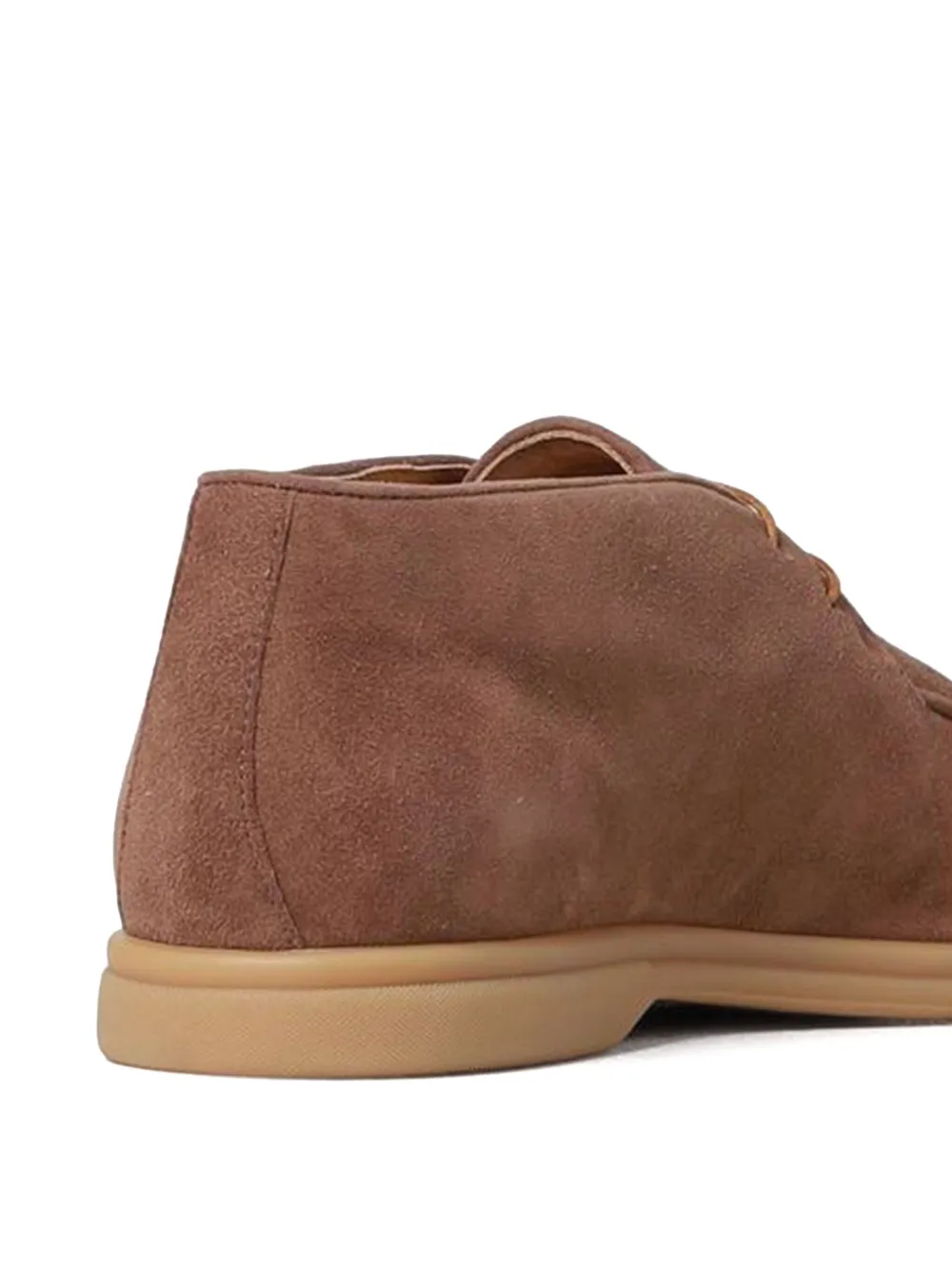 Eleventy Suède veterlaarzen Bruin