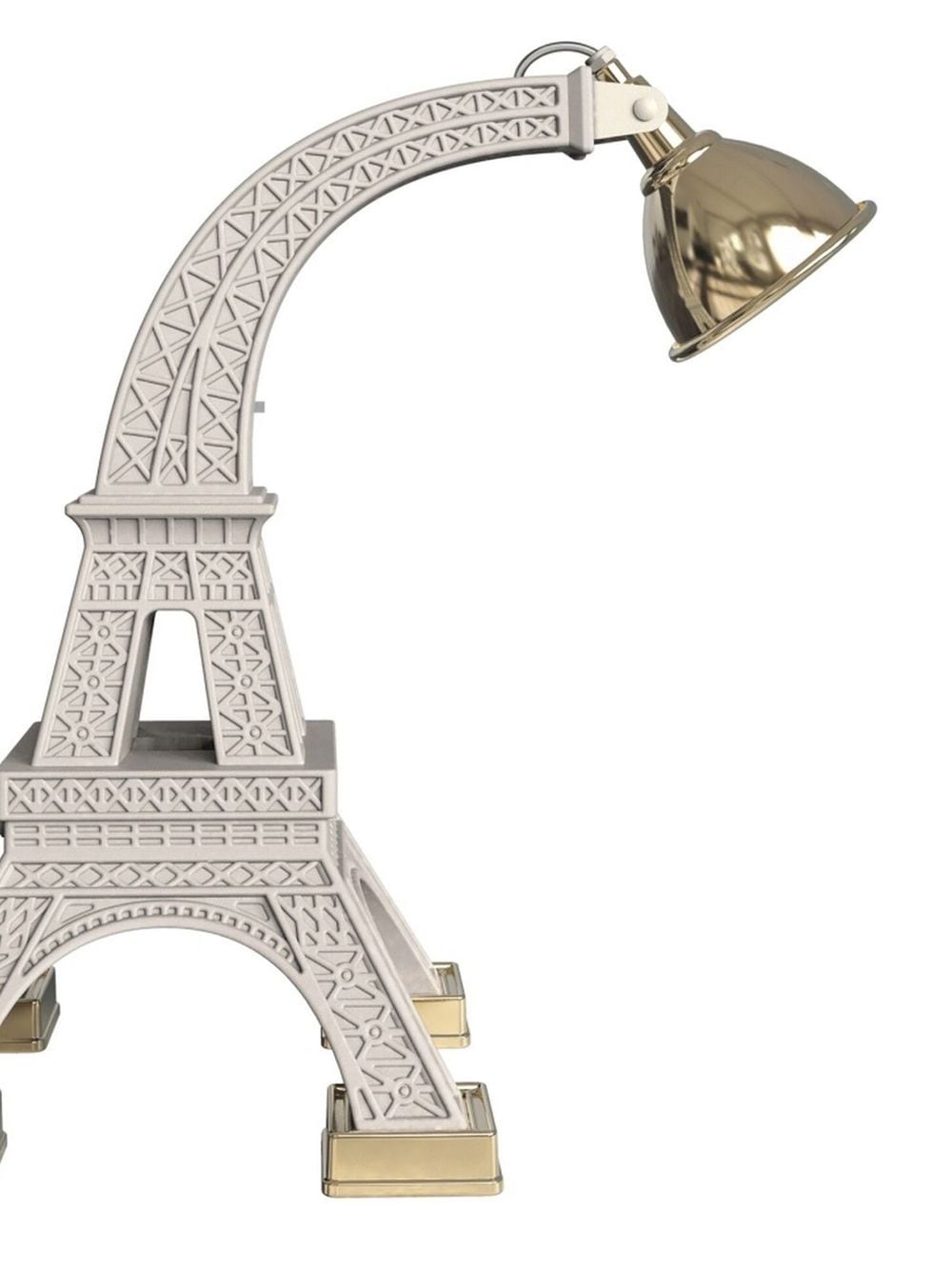 Shop Qeeboo Paris M Eiffel Tower-motif Lamp In White