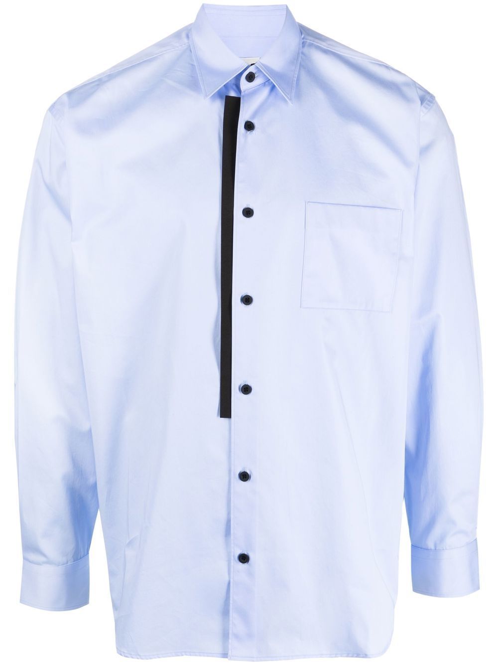 GR10K CHEST-POCKET COTTON SHIRT