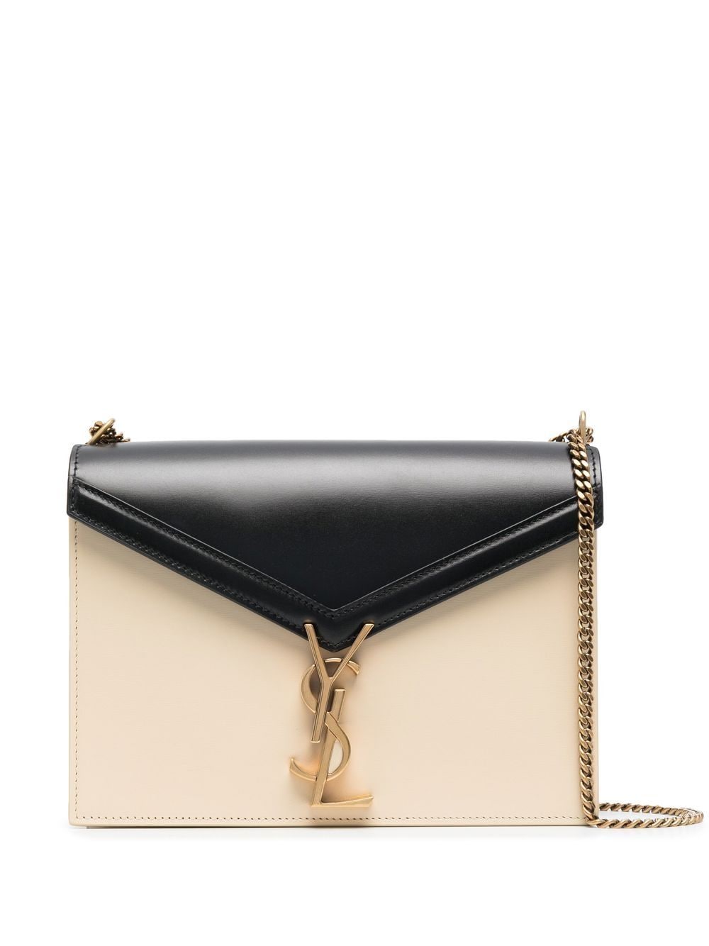 Saint Laurent Logo Hardware Shoulder Bag In Schwarz