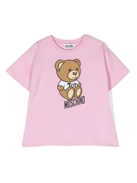Moschino Kids Teddy Bear motif T-shirt