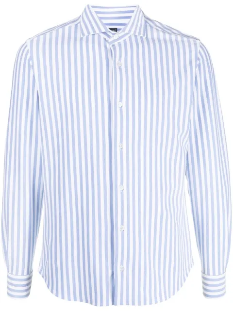 Fedeli camisa manga larga con rayas estampadas