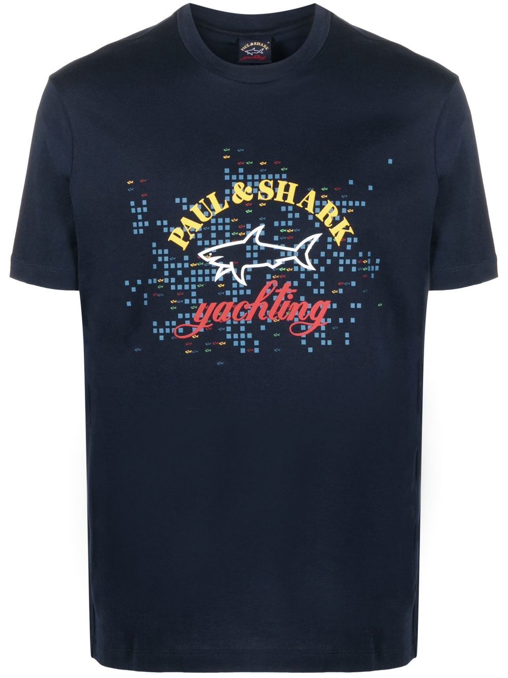 

Paul & Shark graphic-print T-shirt - Blue