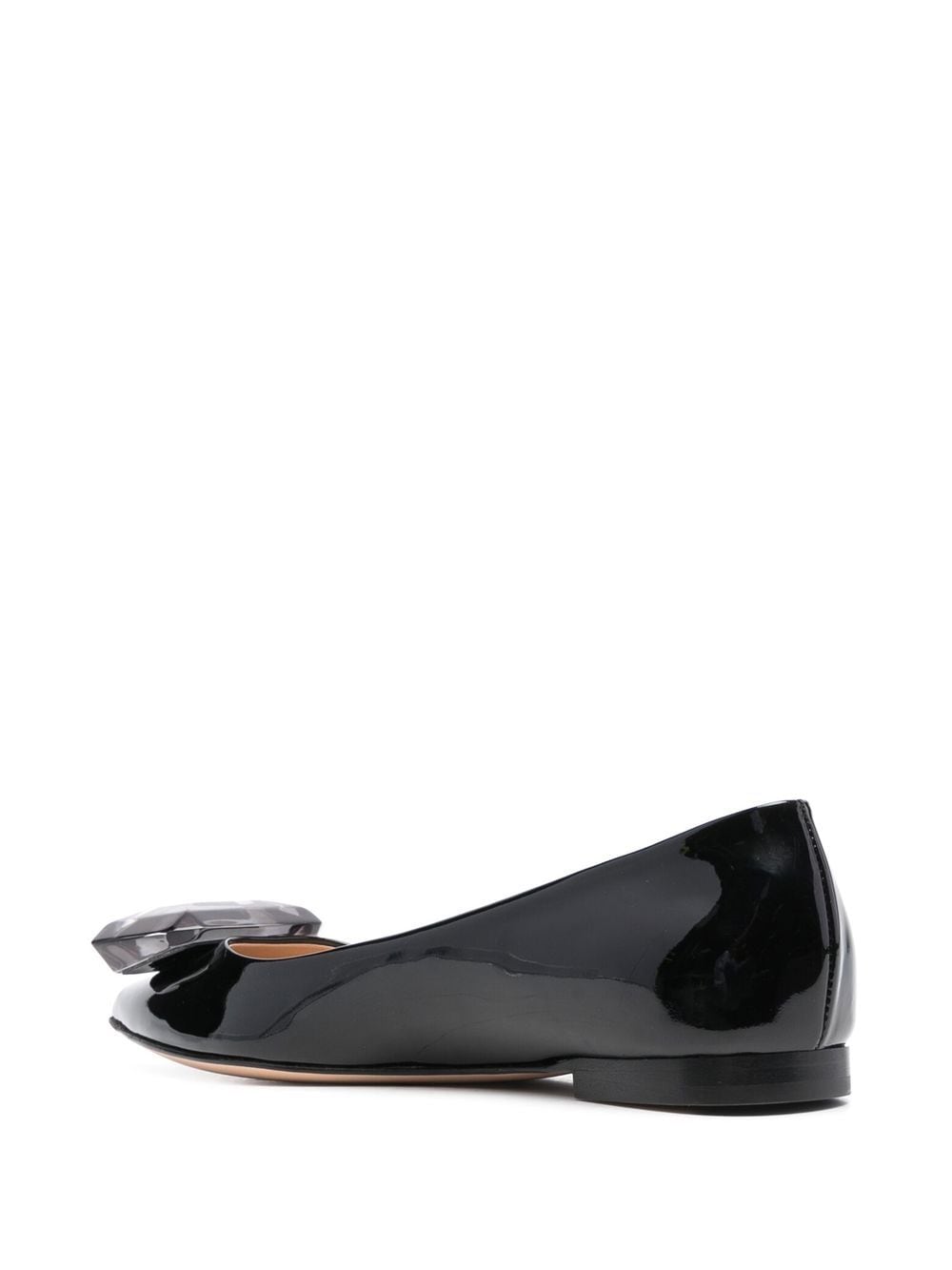 Shop Gianvito Rossi Jaipur Crystal-embellished Shoes In Black