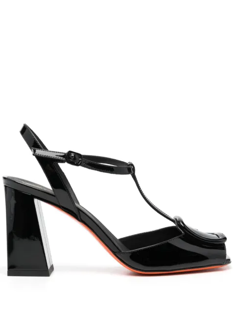 Santoni Walnuts ankle-strap sandals