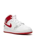 Jordan Kids Air Jordan 1 Mid SS ""Rookie Season"" sneakers - White