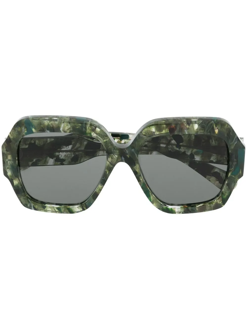

Chloé tortoise-shell square sunglasses - Green