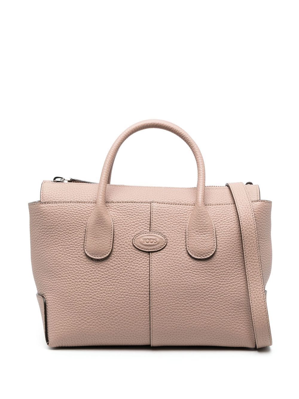 Image 1 of Tod's grained-leather tote bag