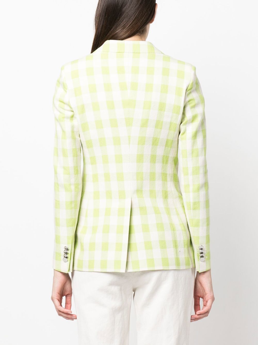 Tagliatore check-print single-breasted blazer Women