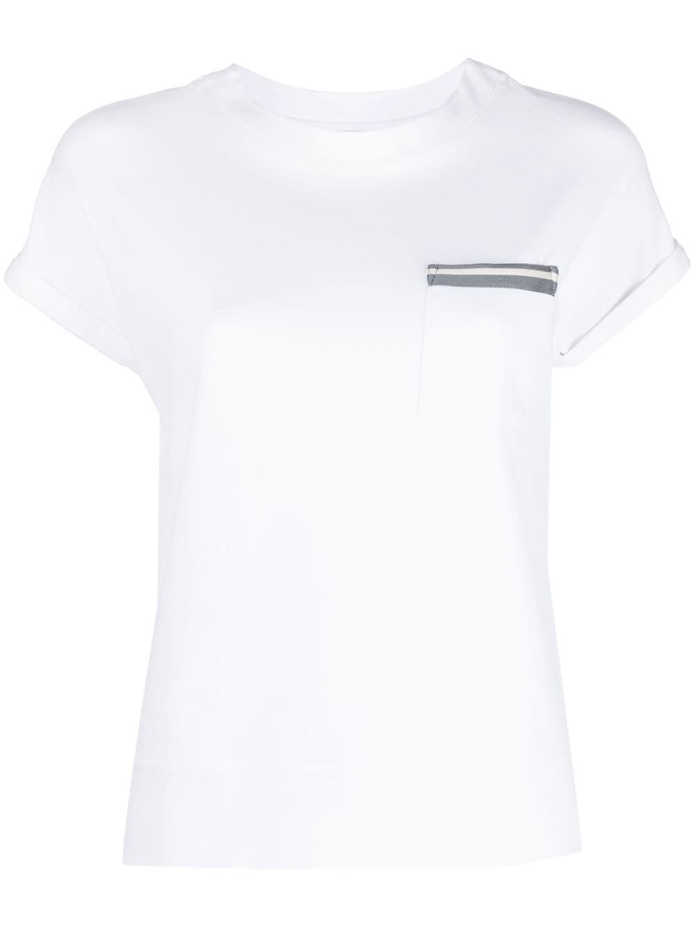 Eleventy T-shirt Mit Rundem Ausschnitt In White