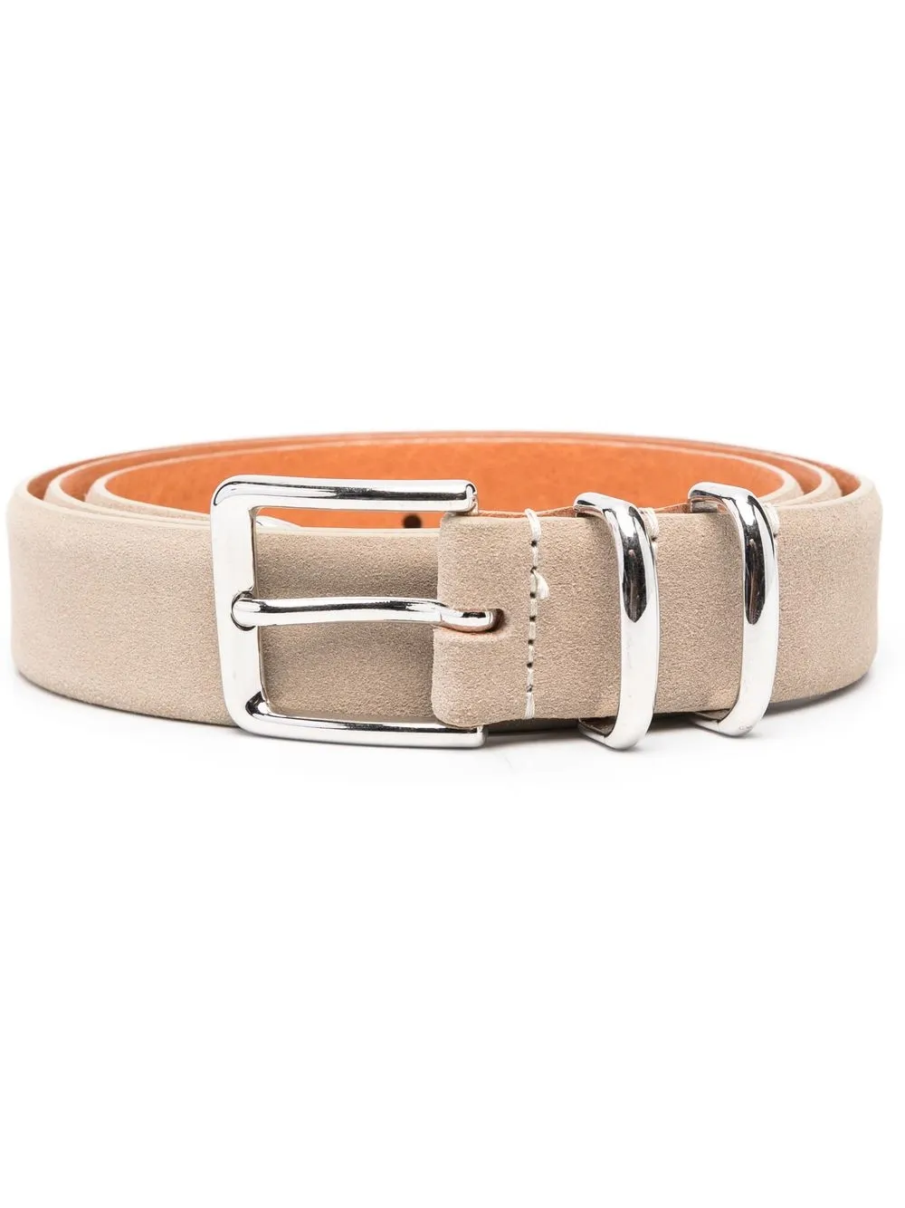 

Eleventy calf suede adjustable belt - Neutrals