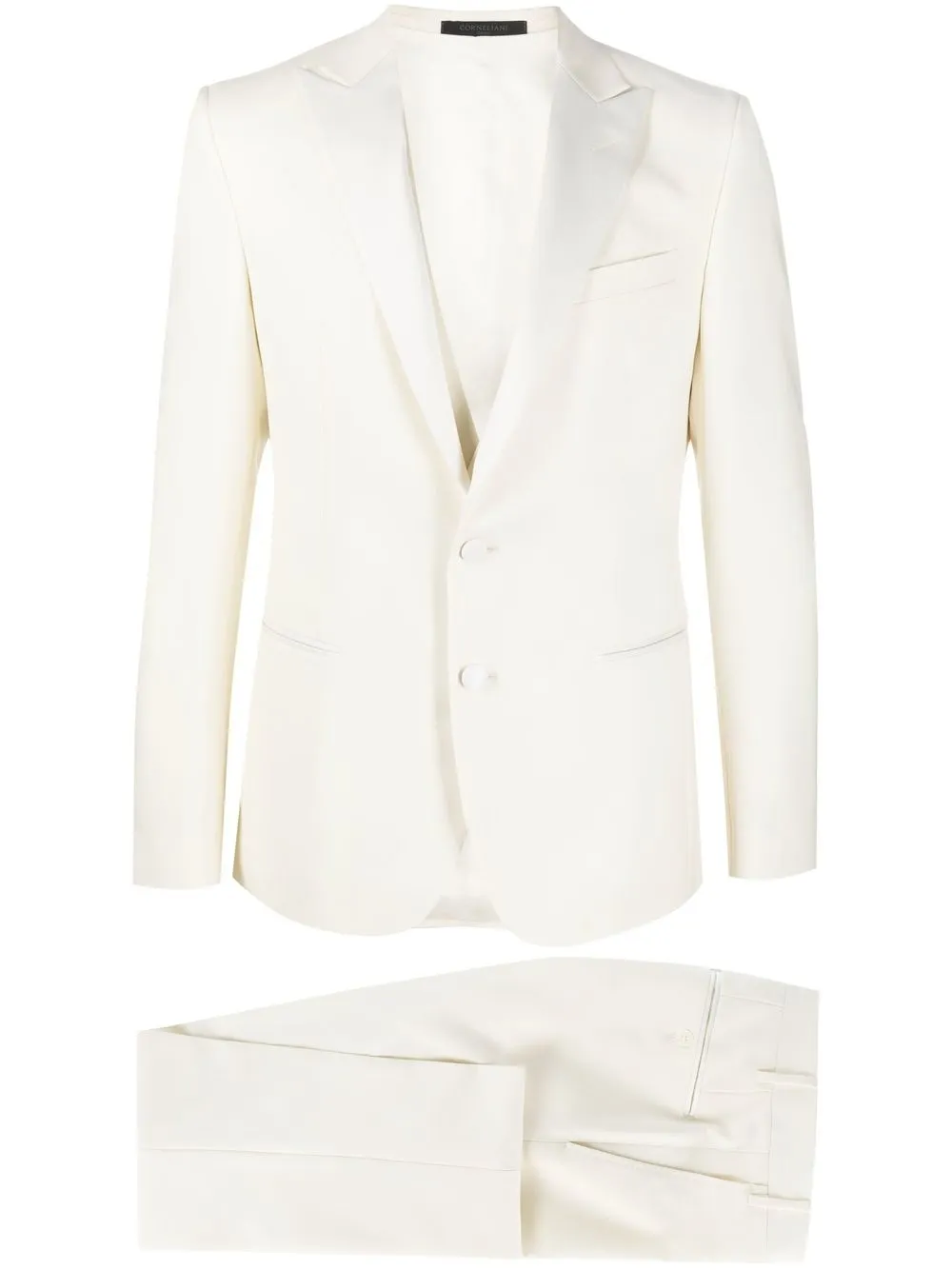 

Corneliani three-piece suit - Blanco