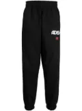 Adish Zahara logo-print track pants - Black