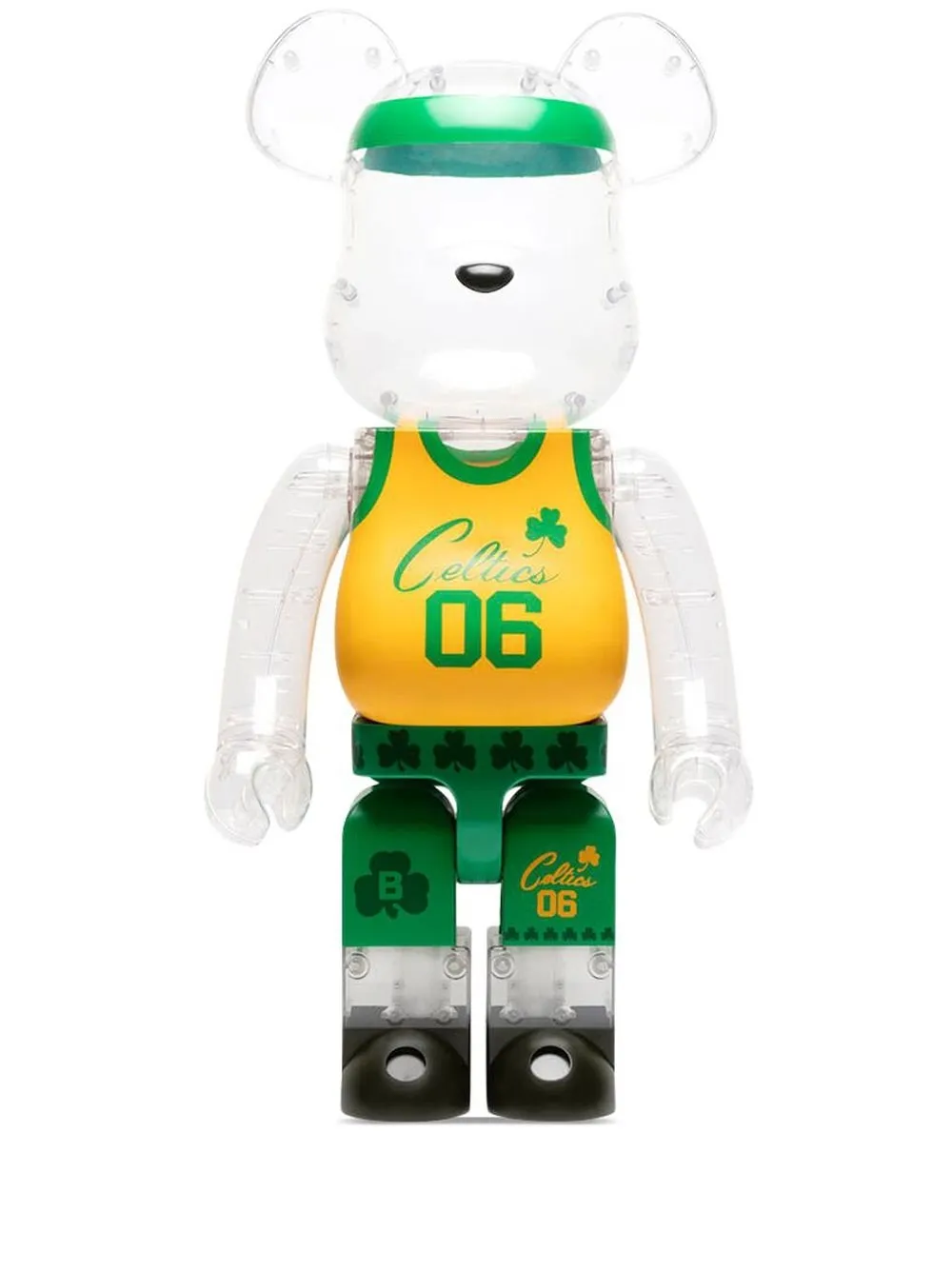 Medicom Toy X Bodega X Nba Be@rbrick 1000% Figure In Green