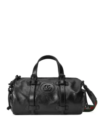 Gucci Double G Leather Duffle Bag - Farfetch