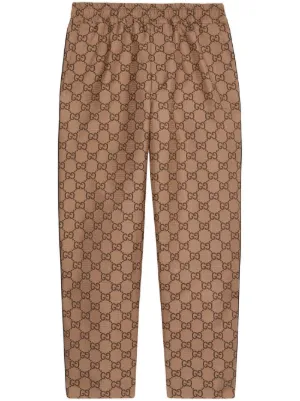 Beige Pressed Woolgabardine Trousers Gucci MATCHESFASHION 40 OFF