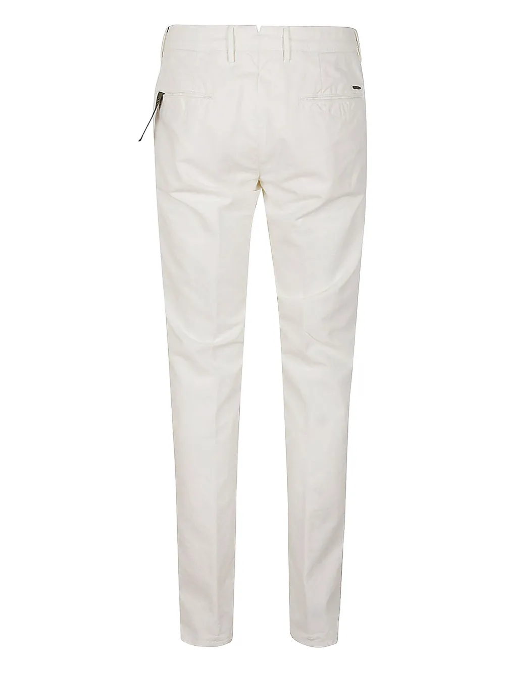 Incotex rear-besom pockets trousers - Wit