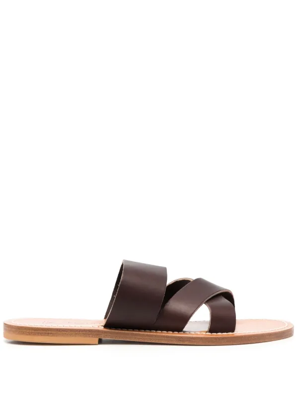 美品 K.JACQUES レザーサンダル 42 メンズ