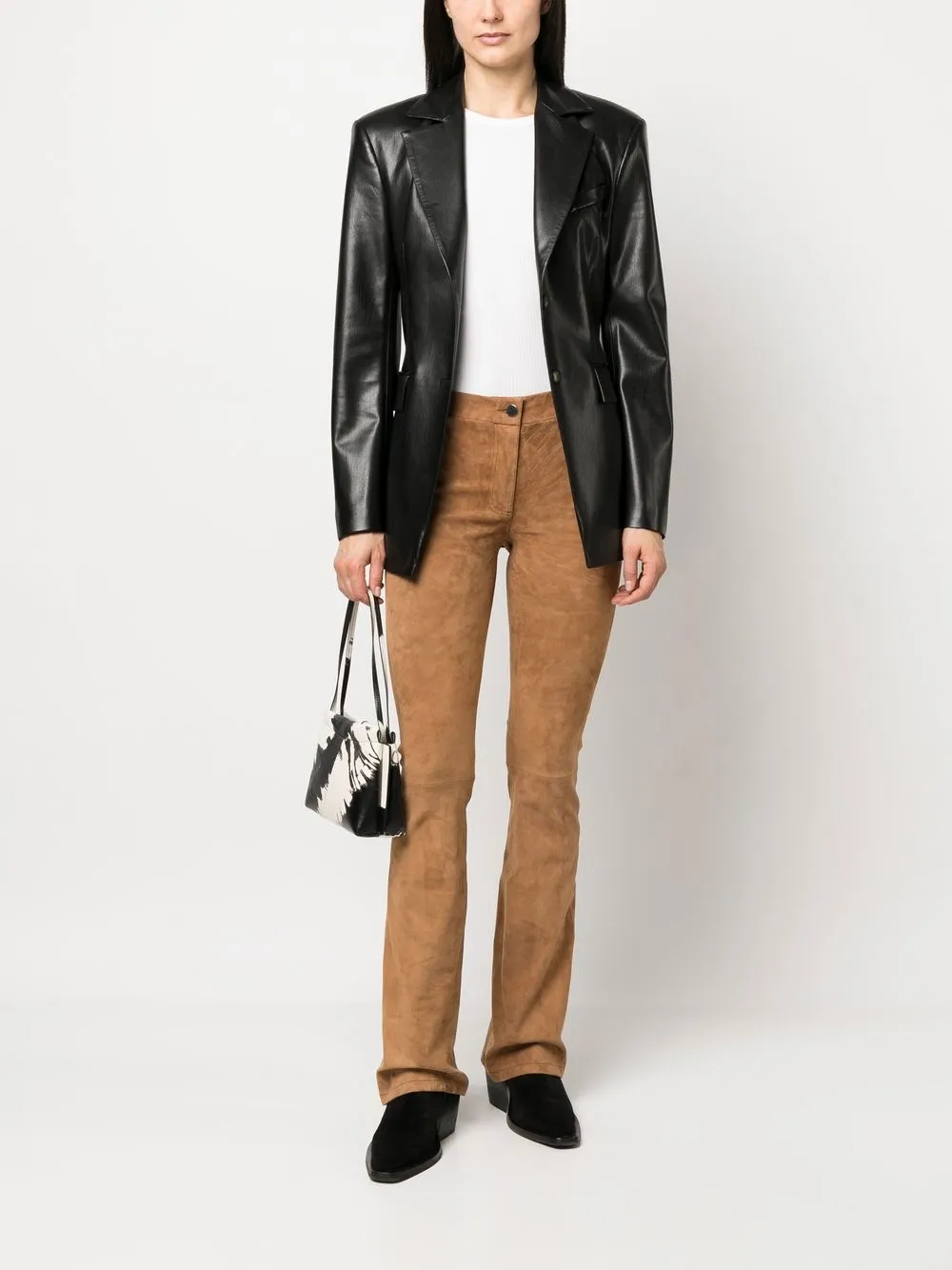 Arma Flared broek - Bruin
