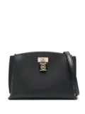 Michael Michael Kors padlock-detail satchel bag - Black