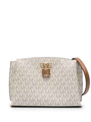 Michael kors logo print bag sale
