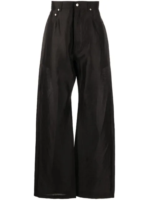 Rick Owens - high-waisted wide-leg trousers
