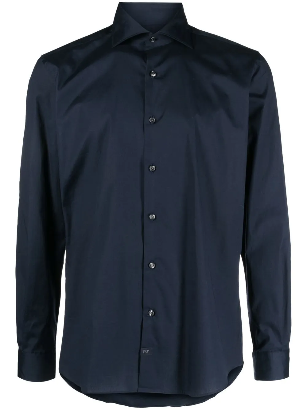 

Fay longsleeved cotton shirt - Blue