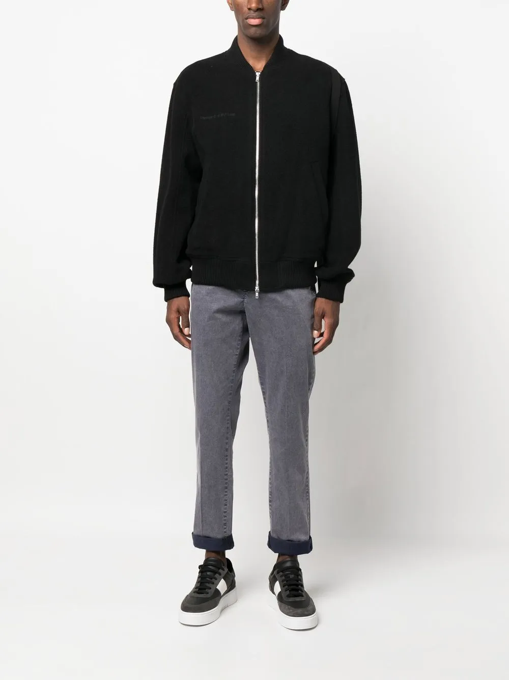 DONDUP Cropped chino - Blauw