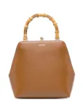 Jil Sander goat-fur tote bag - Brown