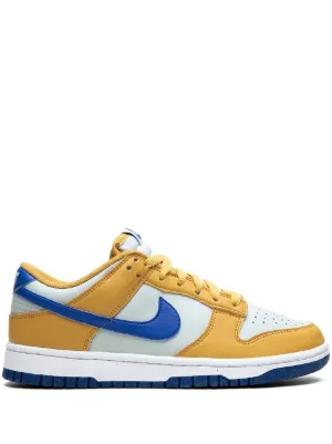 Gold and blue on sale nikes