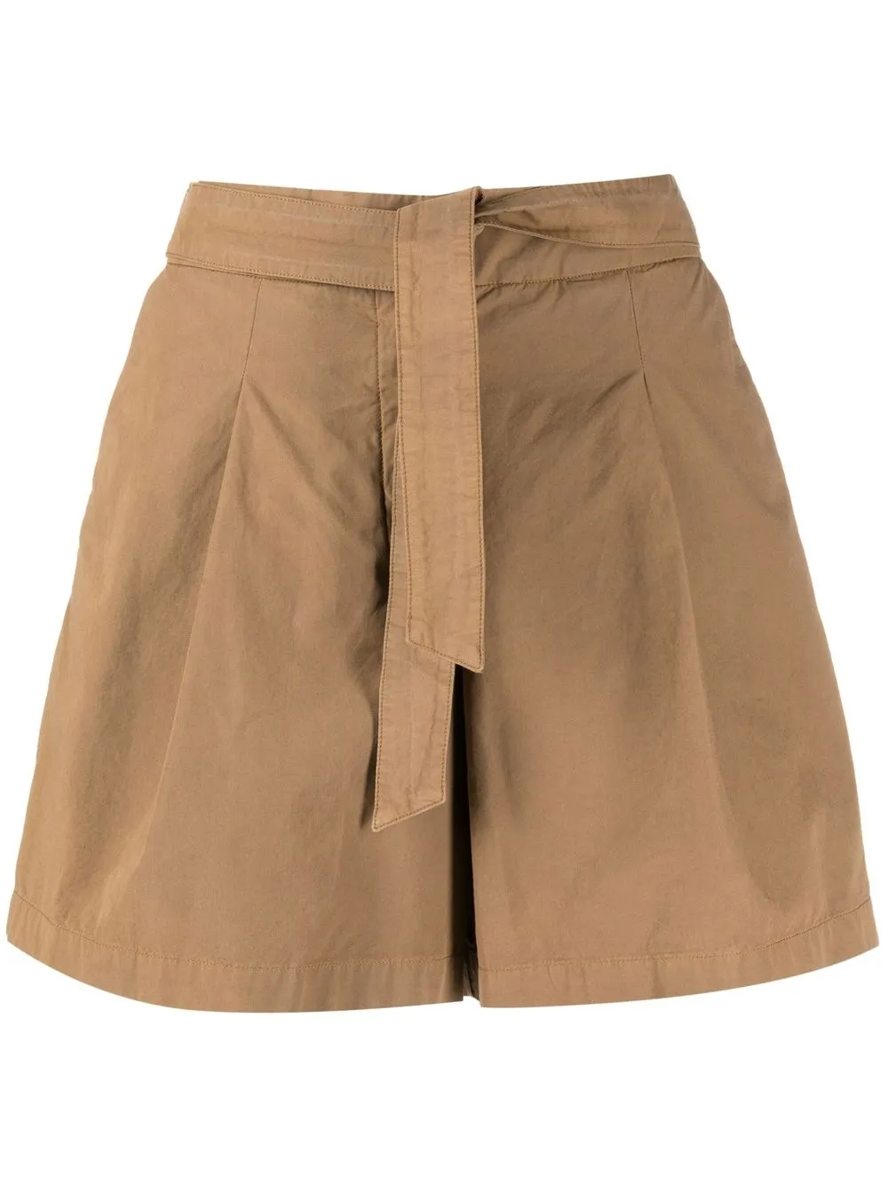 

A.P.C. tie-waist shorts - Brown