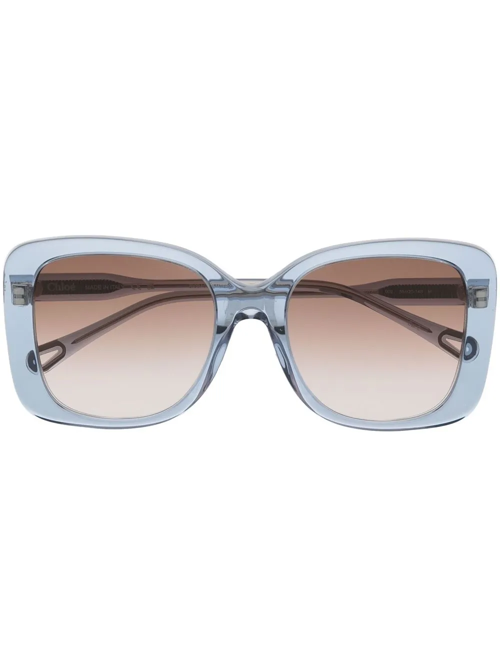 

Chloé Eyewear oversized glasses - Blue