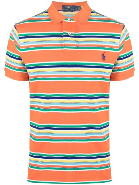 Polo Ralph Lauren stripe-print short-sleeved polo shirt Men