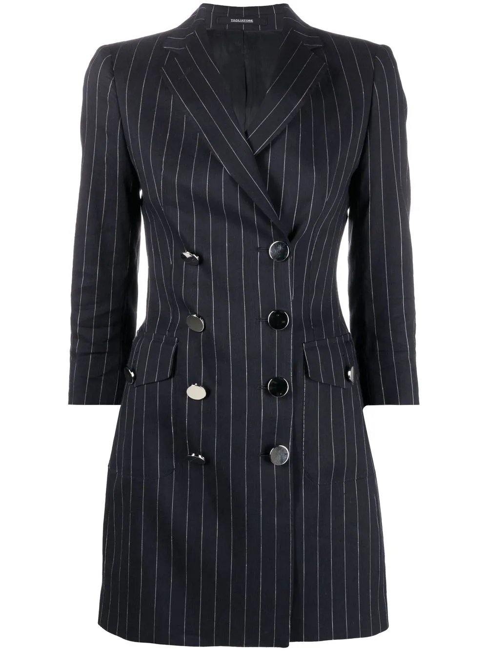 

Tagliatore Jamelie double-breasted button blazer - Blue