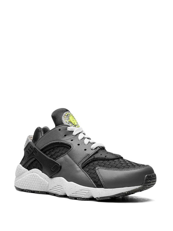 Nike sportswear air huarache premium black/dark grey/white sale