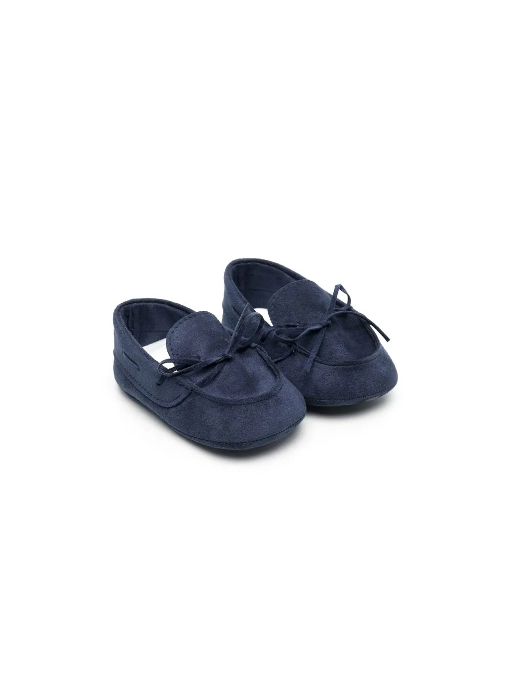 

Colorichiari bow-tie suede loafers - Blue