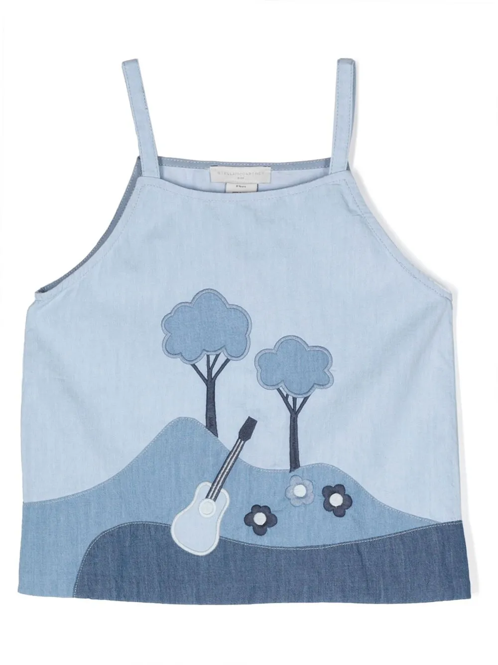 

Stella McCartney Kids camiseta con estampado gráfico - Azul