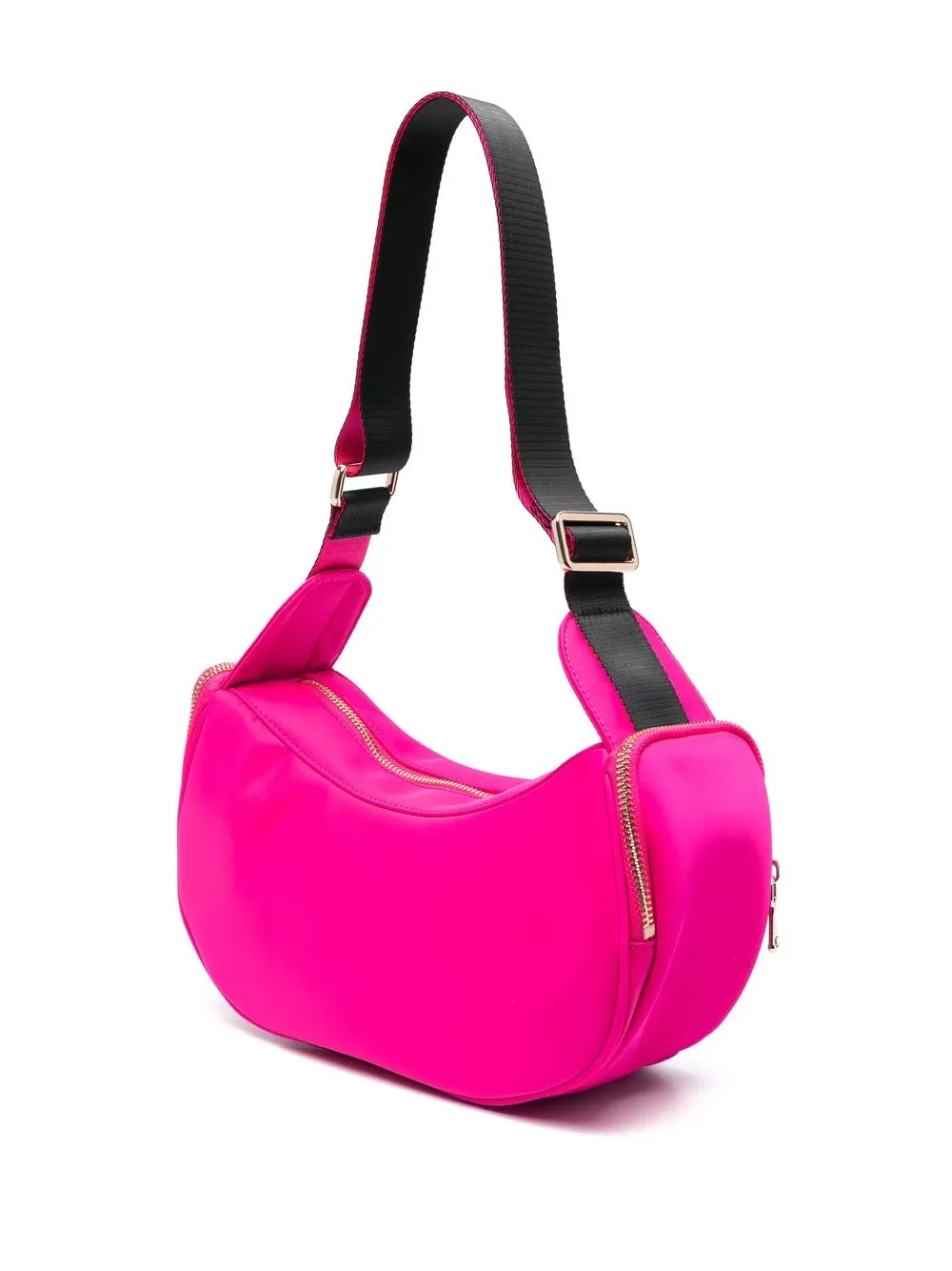 Patrizia Pepe Logo-lettering Shoulder Bag In Fuchsia | ModeSens