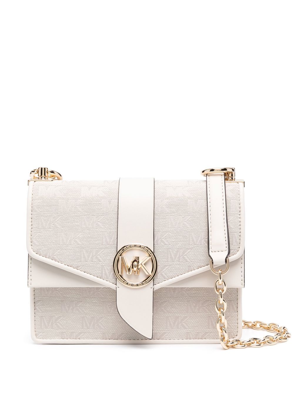 Michael Kors Logo Jacquard Crossbody Bag - Farfetch