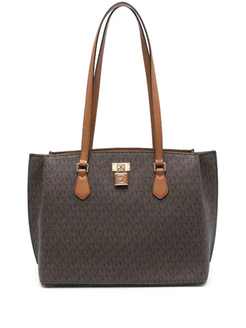 Michael Michael Kors monogram-pattern large tote bag
