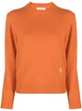 Sporty & Rich crew-neck jumper - Orange