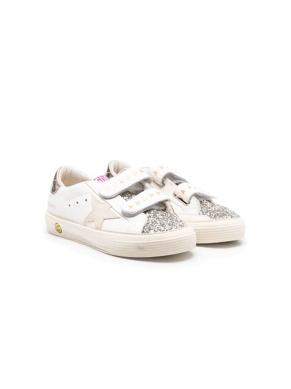 Kids clearance glitter trainers