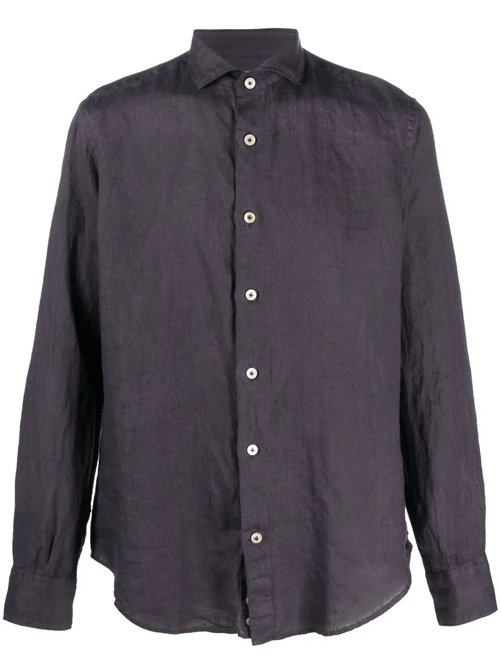 

Eleventy long-sleeve linen shirt - Blue